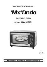 Preview for 51 page of Mx Onda MX-HC2181 Instruction Manual