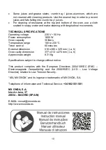 Preview for 60 page of Mx Onda MX-HC2181 Instruction Manual