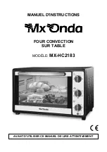 Предварительный просмотр 23 страницы Mx Onda MX-HC2183 Instruction Manual