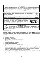 Предварительный просмотр 24 страницы Mx Onda MX-HC2183 Instruction Manual