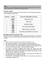 Предварительный просмотр 62 страницы Mx Onda MX-HC2183 Instruction Manual