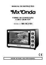 Preview for 13 page of Mx Onda MX-HC2184 Instruction Manual