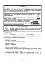 Preview for 38 page of Mx Onda MX-HC2184 Instruction Manual