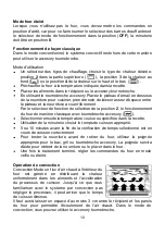 Preview for 46 page of Mx Onda MX-HC2184 Instruction Manual