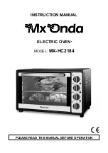 Preview for 61 page of Mx Onda MX-HC2184 Instruction Manual