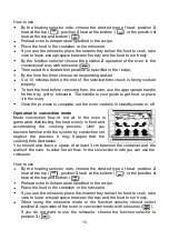 Preview for 70 page of Mx Onda MX-HC2184 Instruction Manual