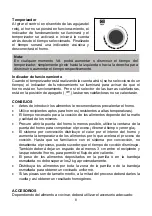 Preview for 8 page of Mx Onda MX-HC2193 Instruction Manual