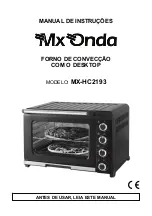 Предварительный просмотр 13 страницы Mx Onda MX-HC2193 Instruction Manual