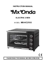 Preview for 48 page of Mx Onda MX-HC2193 Instruction Manual