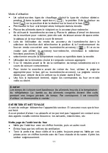 Preview for 35 page of Mx Onda MX-HC2197 Instruction Manual