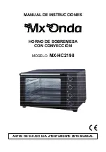 Предварительный просмотр 1 страницы Mx Onda MX-HC2198 Instruction Manual