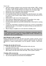 Preview for 24 page of Mx Onda MX-HC2604 Instruction Manual