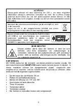 Предварительный просмотр 23 страницы Mx Onda MX-MP2158 Instruction Manual