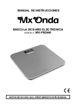 Предварительный просмотр 1 страницы Mx Onda MX-PB2440 Instruction Manual