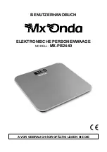 Предварительный просмотр 17 страницы Mx Onda MX-PB2440 Instruction Manual