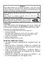 Preview for 16 page of Mx Onda MX-PG2202X User And Installation Manual