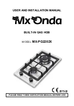 Preview for 28 page of Mx Onda MX-PG2202X User And Installation Manual