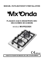 Preview for 54 page of Mx Onda MX-PG2202X User And Installation Manual