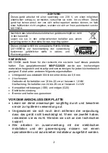 Preview for 69 page of Mx Onda MX-PG2202X User And Installation Manual