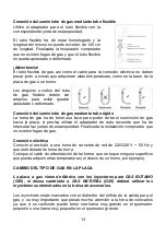 Preview for 13 page of Mx Onda MX-PG2203N User And Installation Manual