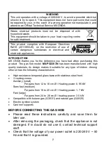 Preview for 18 page of Mx Onda MX-PG2203N User And Installation Manual