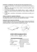 Preview for 21 page of Mx Onda MX-PI2612 User And Installation Manual