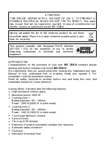 Preview for 48 page of Mx Onda MX-PI2612 User And Installation Manual