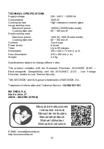 Preview for 68 page of Mx Onda MX-PI2612 User And Installation Manual