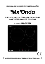 Mx Onda MX-PI2624 User And Installation Manual preview