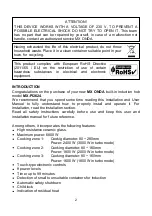 Предварительный просмотр 50 страницы Mx Onda MX-PI2624 User And Installation Manual