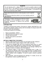 Preview for 16 page of Mx Onda MX-PM2778 Instruction Manual