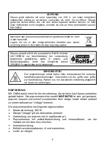 Preview for 34 page of Mx Onda MX-PM2780 Instruction Manual