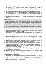 Preview for 39 page of Mx Onda MX-PM2780 Instruction Manual