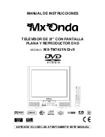 Mx Onda MX-TM7421N DivX (Spanish) Manual De Instrucciones preview