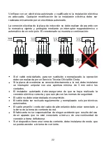 Предварительный просмотр 22 страницы Mx Onda MX-VC2640 User And Installation Manual