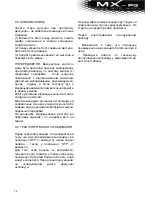 Предварительный просмотр 74 страницы MX-PG PG 3010F Instruction Manual