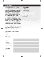 Предварительный просмотр 122 страницы MX-PG PG 3010F Instruction Manual