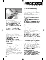 Предварительный просмотр 128 страницы MX-PG PG 3010F Instruction Manual