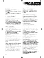 Предварительный просмотр 130 страницы MX-PG PG 3010F Instruction Manual