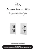 Preview for 1 page of MX Atmos Select 3 Way Fitting Instructions Manual