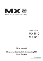 Предварительный просмотр 1 страницы MX MX R10 User Manual