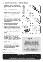 Предварительный просмотр 19 страницы MX Thermostatic Care QI Installation And User Instructions Manual