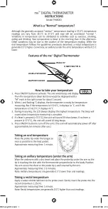 Предварительный просмотр 1 страницы MX THMD01 Instructions