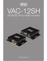 MXL VAC-12SH User Manual preview