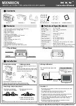 Preview for 1 page of MXN 80CN Instruction Manual