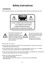 Предварительный просмотр 3 страницы MXN MXN-7DM Owner'S Manual