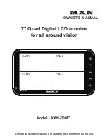 MXN MXN-7DMQ Owner'S Manual предпросмотр