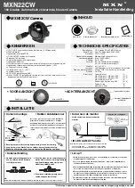 Предварительный просмотр 2 страницы MXN MXN22CW Instruction Manual