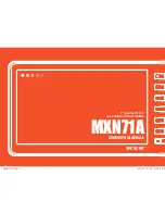 MXN MXN71A Owner'S Manual preview