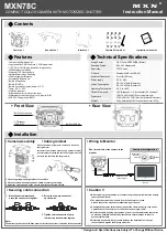 MXN MXN78C Instruction Manual preview